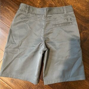 Under Armour Boy’s Dark Gray Golf Shorts
